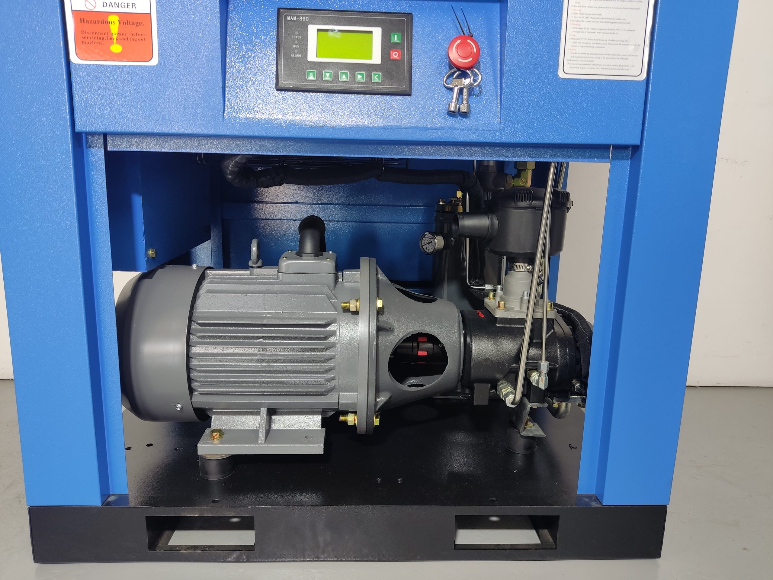 10 HP Vidalı Kompresör 4 IMG 20240413 104604 scaled